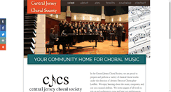 Desktop Screenshot of cjchoralsociety.org